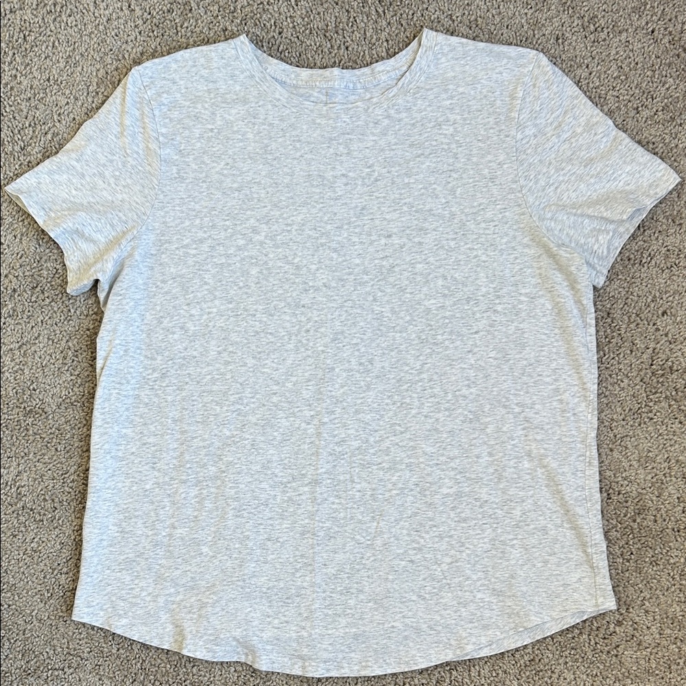 lululemon athletica Gray Short Sleeve Tee